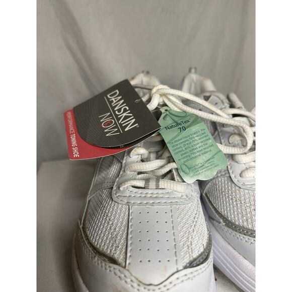 Danskin Now I-Net Performance Toning Walking Shoes Women's 6.5 White Rockers - Picture 4 of 15